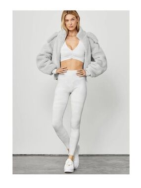 Alo high waist yoga leggings in vapor camo